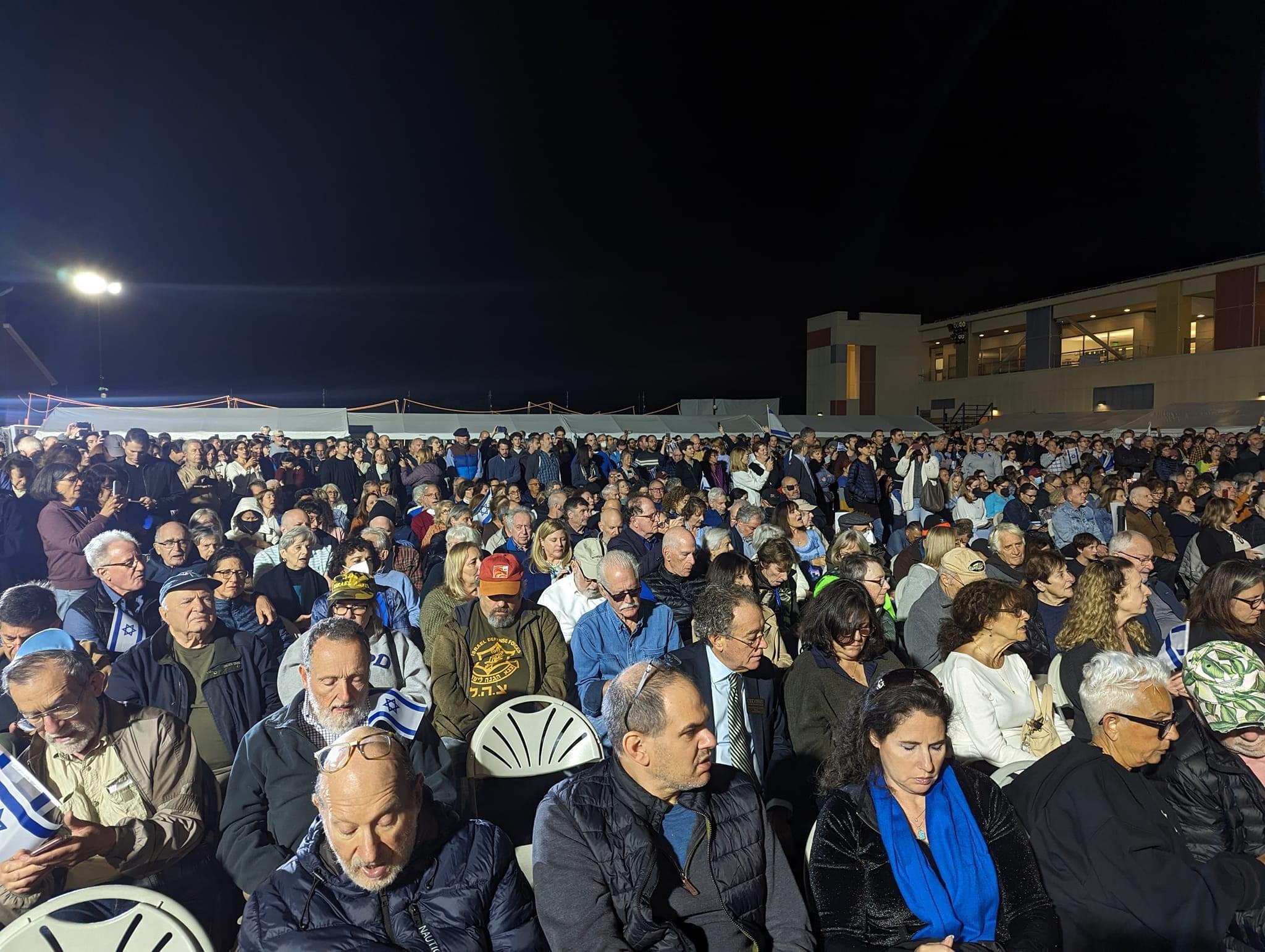 Shock and Grief: An Israel Solidarity Gathering